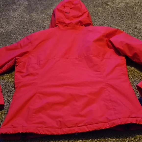 Columbia Women's XL Therma Coil Pink And White Winter Jacket - Picture 8 of 8